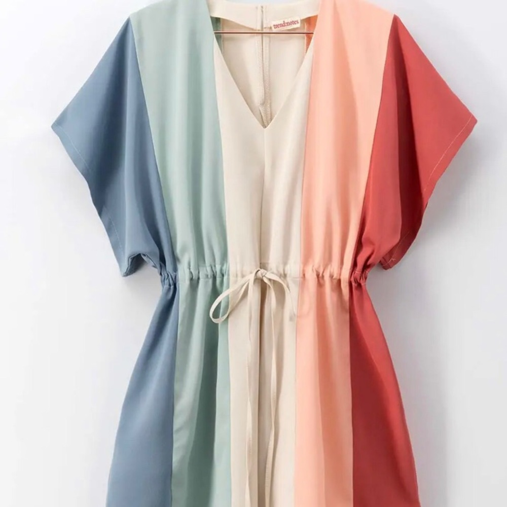 Color Block Romper